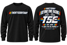 Lap 10 Long Sleeve front and back mockup